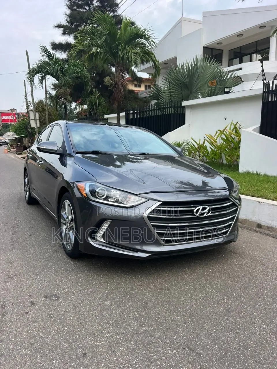 Hyundai Elantra Limited 2018 Gray
