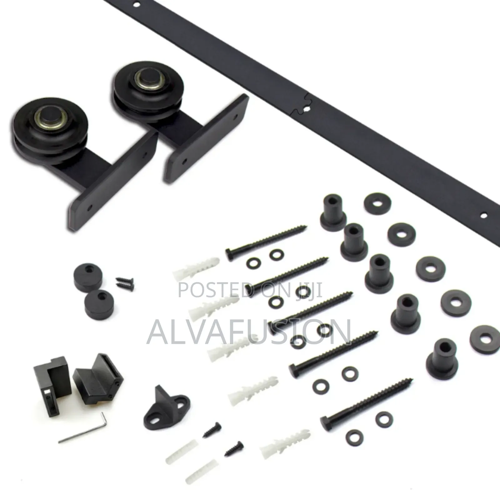T Type Barndoor Sliding Rail Kit