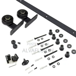 T Type Barndoor Sliding Rail Kit