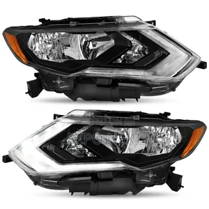 Nissan Rogue Headlights 2017-2019 Pair