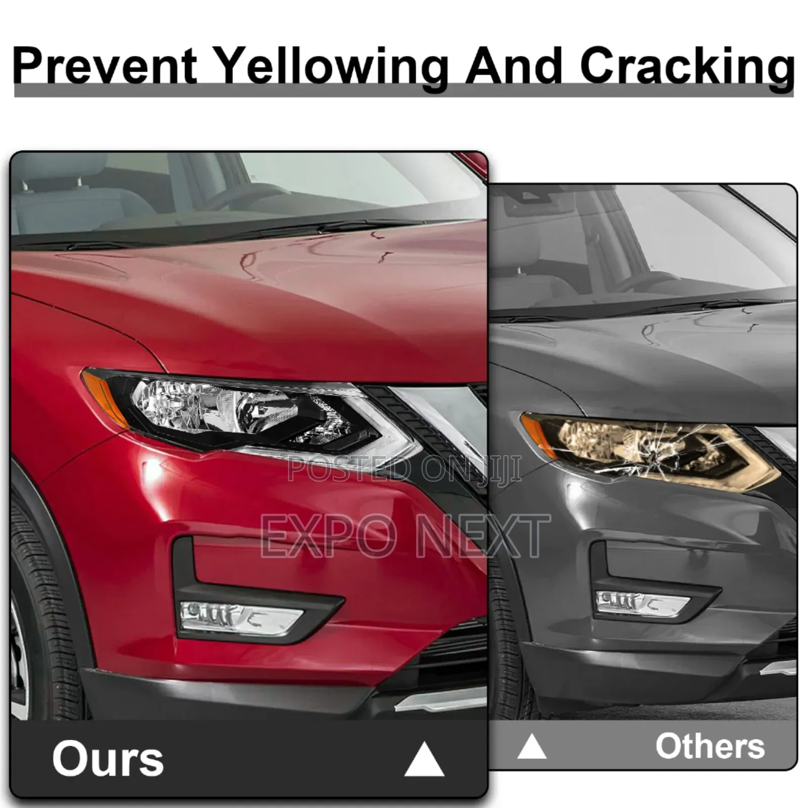 Nissan Rogue Headlights 2017-2019 Pair