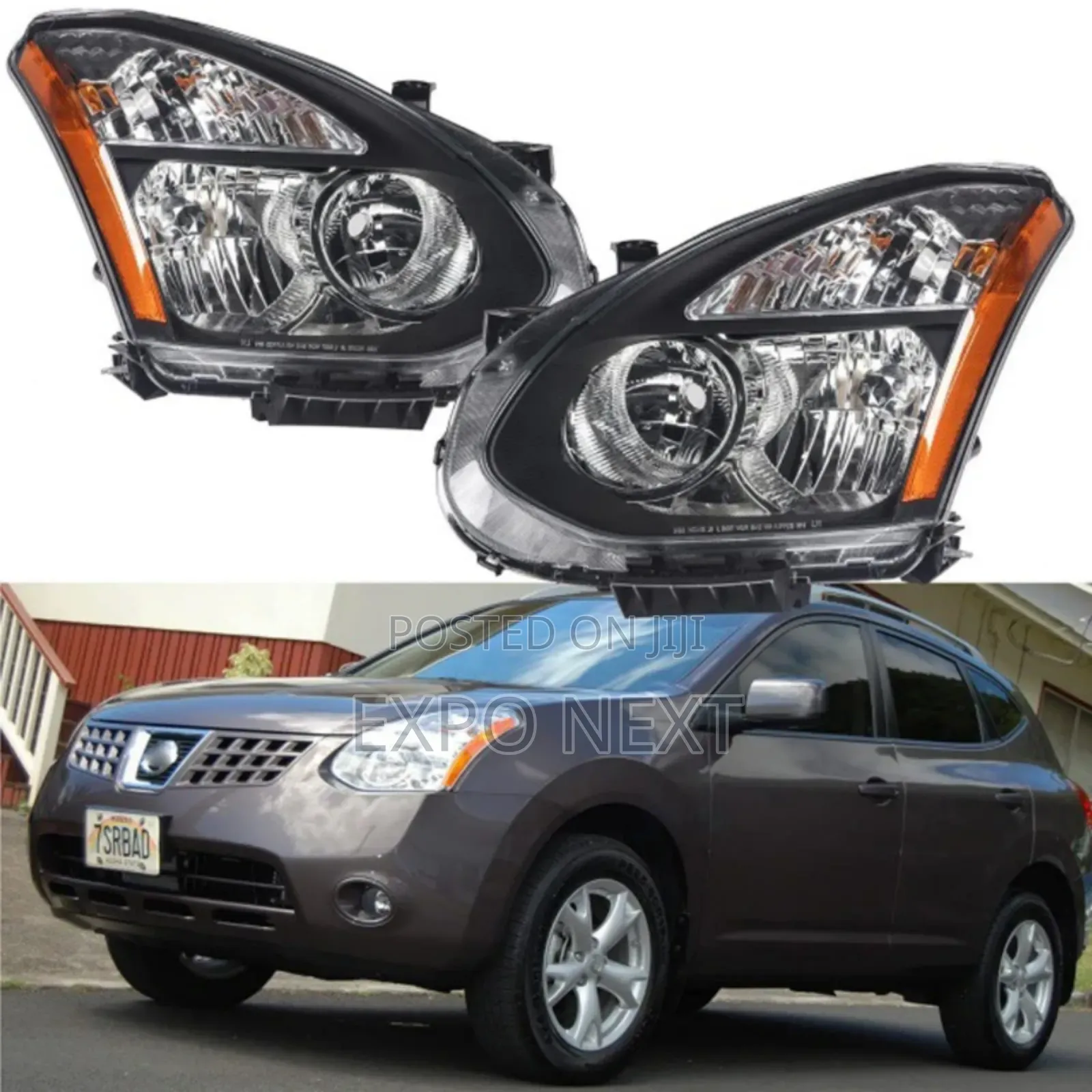 Head Lights Rogue 2008-2013 Pair