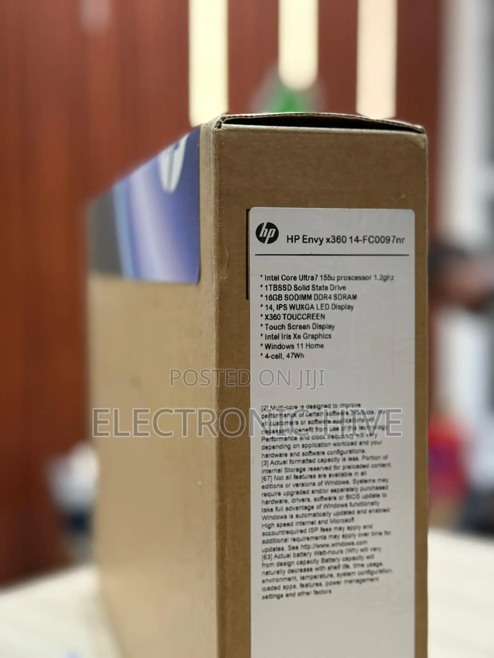 New Laptop HP Envy 14 16GB Intel Core Ultra 7 SSD 1T