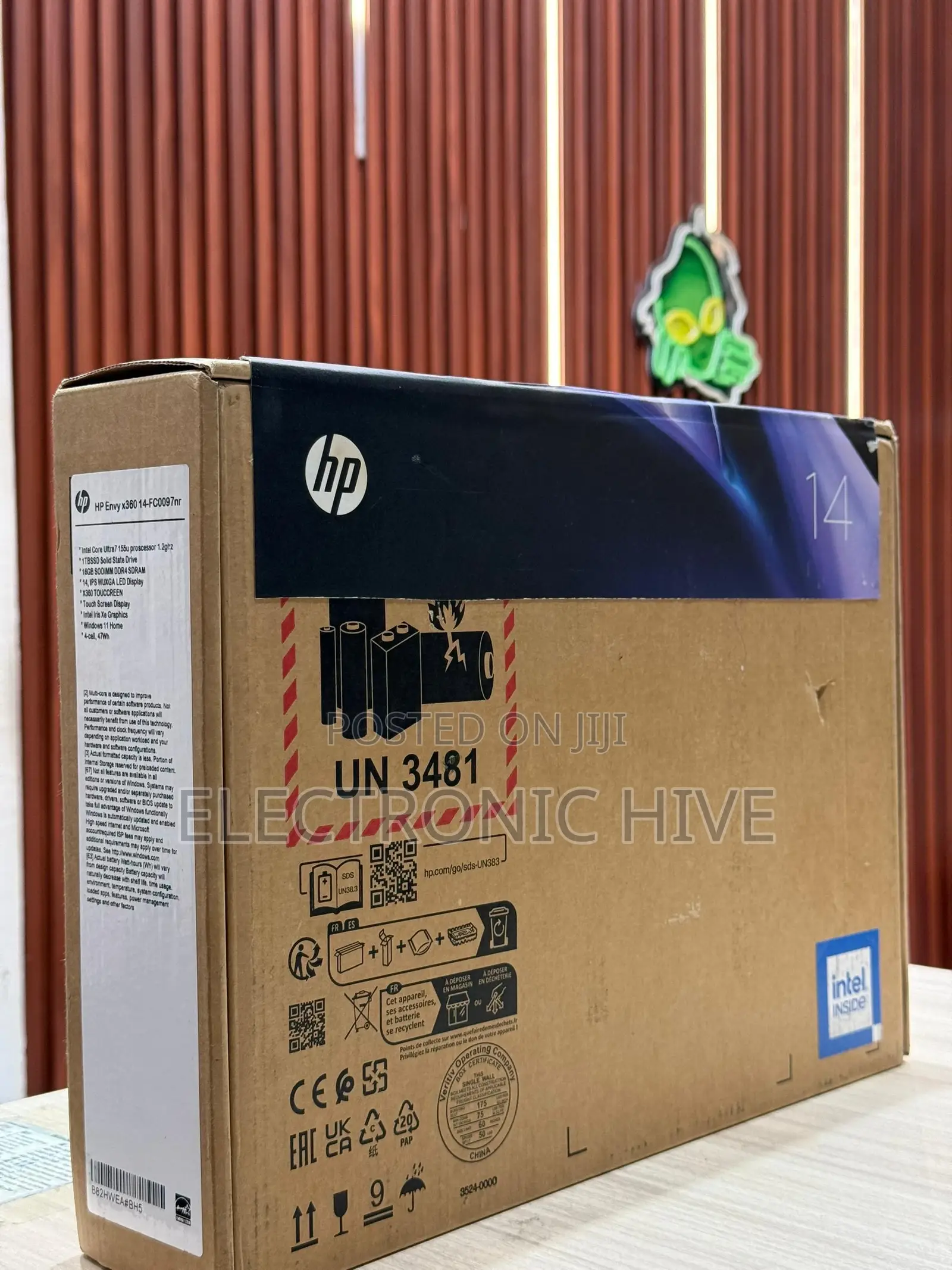 New Laptop HP Envy 14 16GB Intel Core Ultra 7 SSD 1T