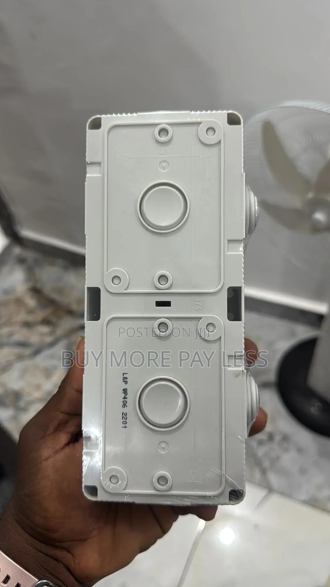 Ip65 Waterproof Double Socket