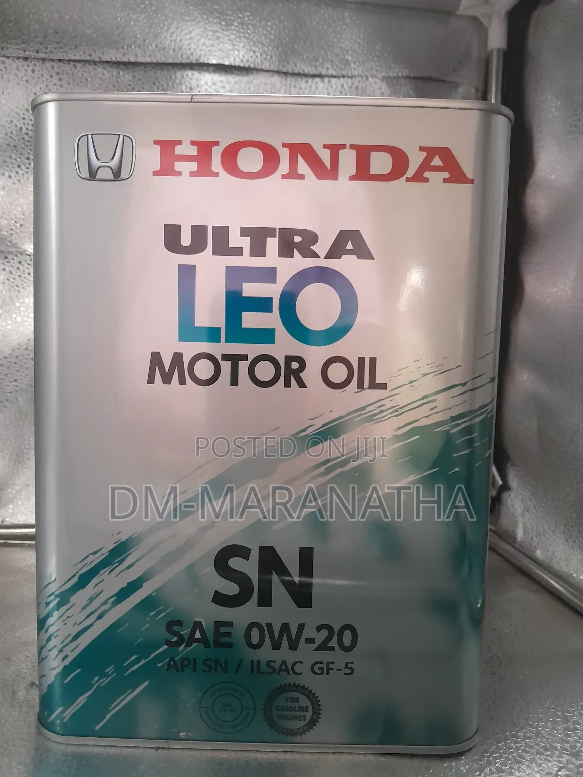 0w-20 Honda Genuine Synthetic Engine Oil Gf-6