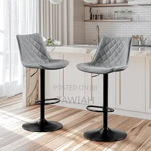 Counter Height Leather Stool