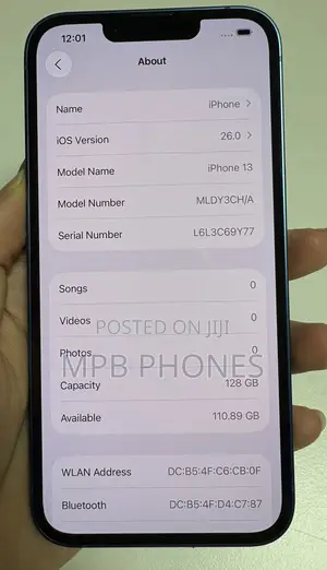 Apple iPhone 13 128 GB White