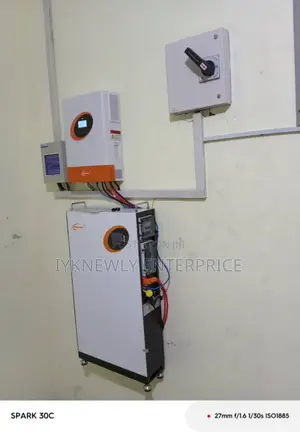6.2 Kilowatts Solar Panel Inverter Set