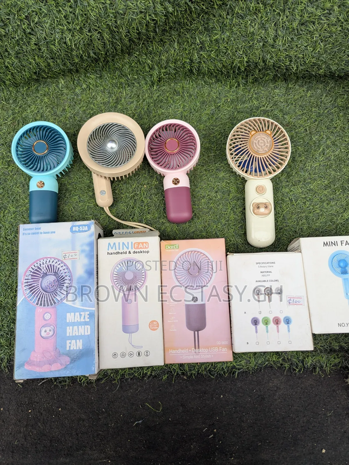 Mini Fan (80 Cedis Each)