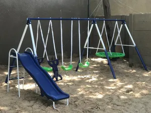 7 Station Rosemead Swing Set and In