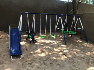 7 Station Rosemead Swing Set and In