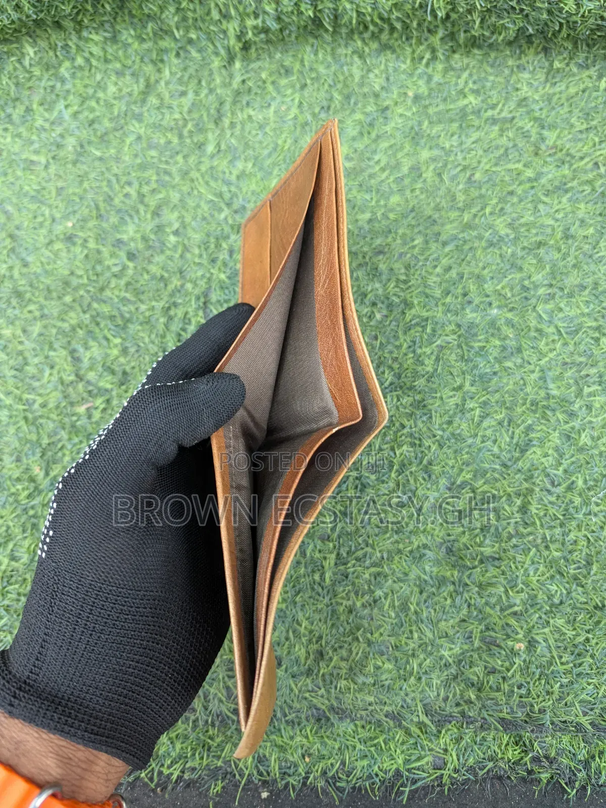 Camel Leather Uk Used Wallet