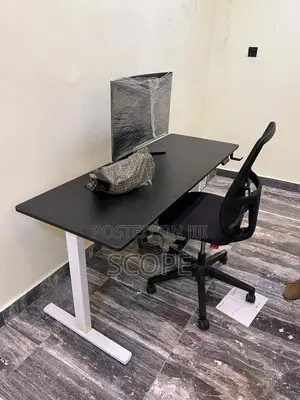 160x70 Electric Height Adjustable Desk – Memory, Cup Headset Holder