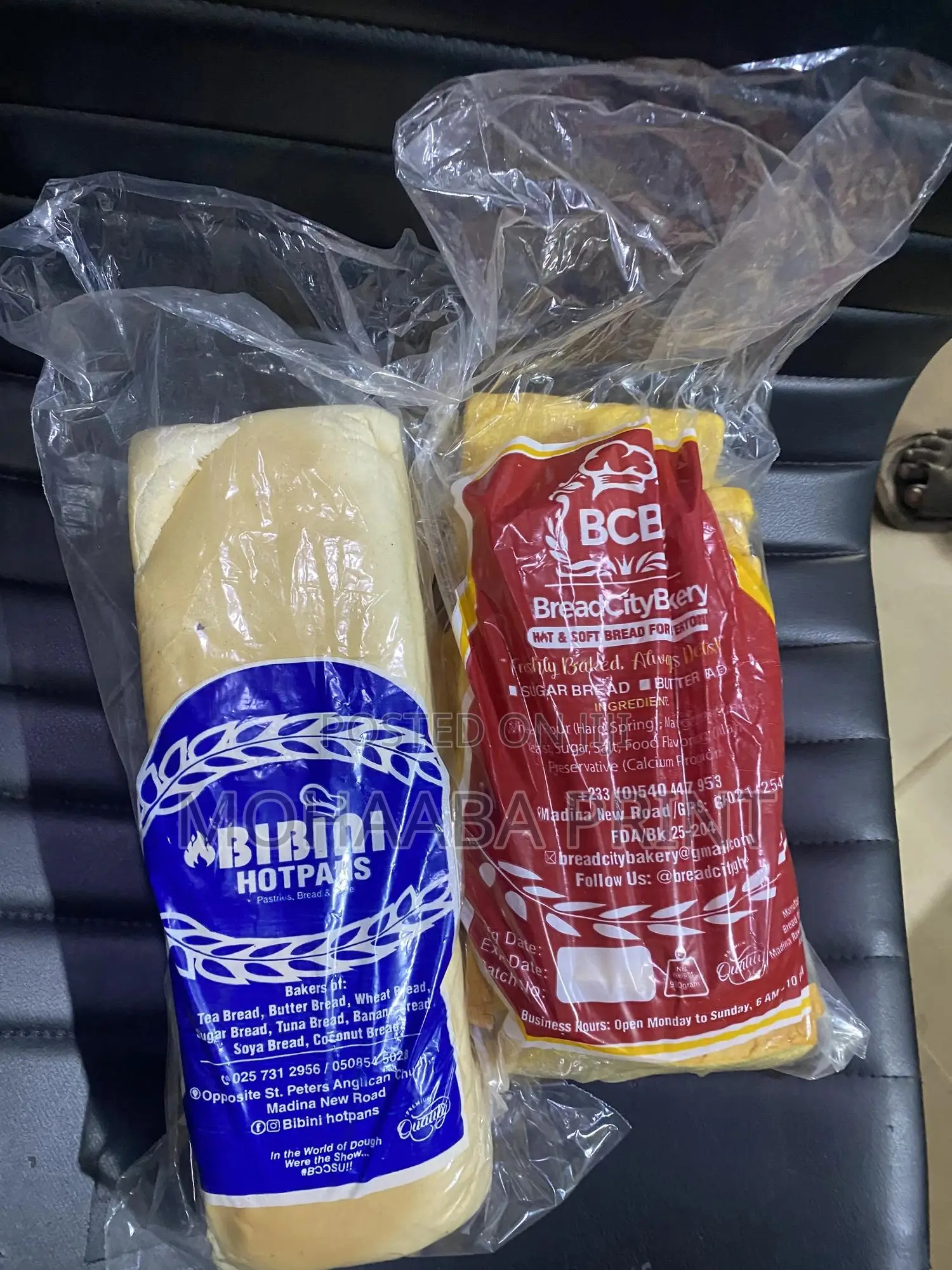 Bread Rubber Printing.