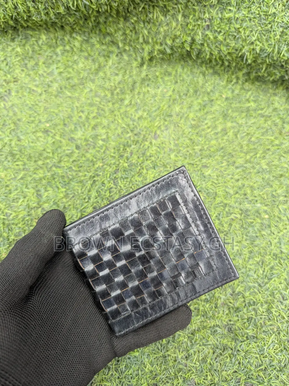 Handmade Bifold Leather Wallet (Uk Used )