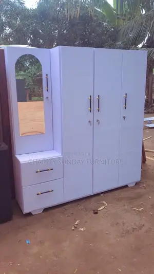 Three Doors With Dresser