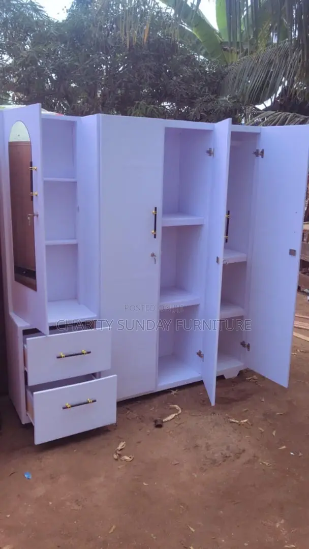Three Doors With Dresser