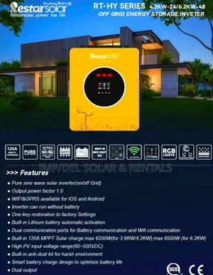 6.2kw 48v Solar Hybrid Inverter
