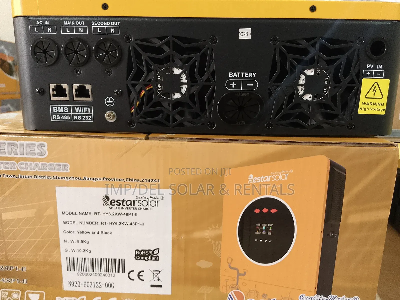 6.2kw 48v Solar Hybrid Inverter
