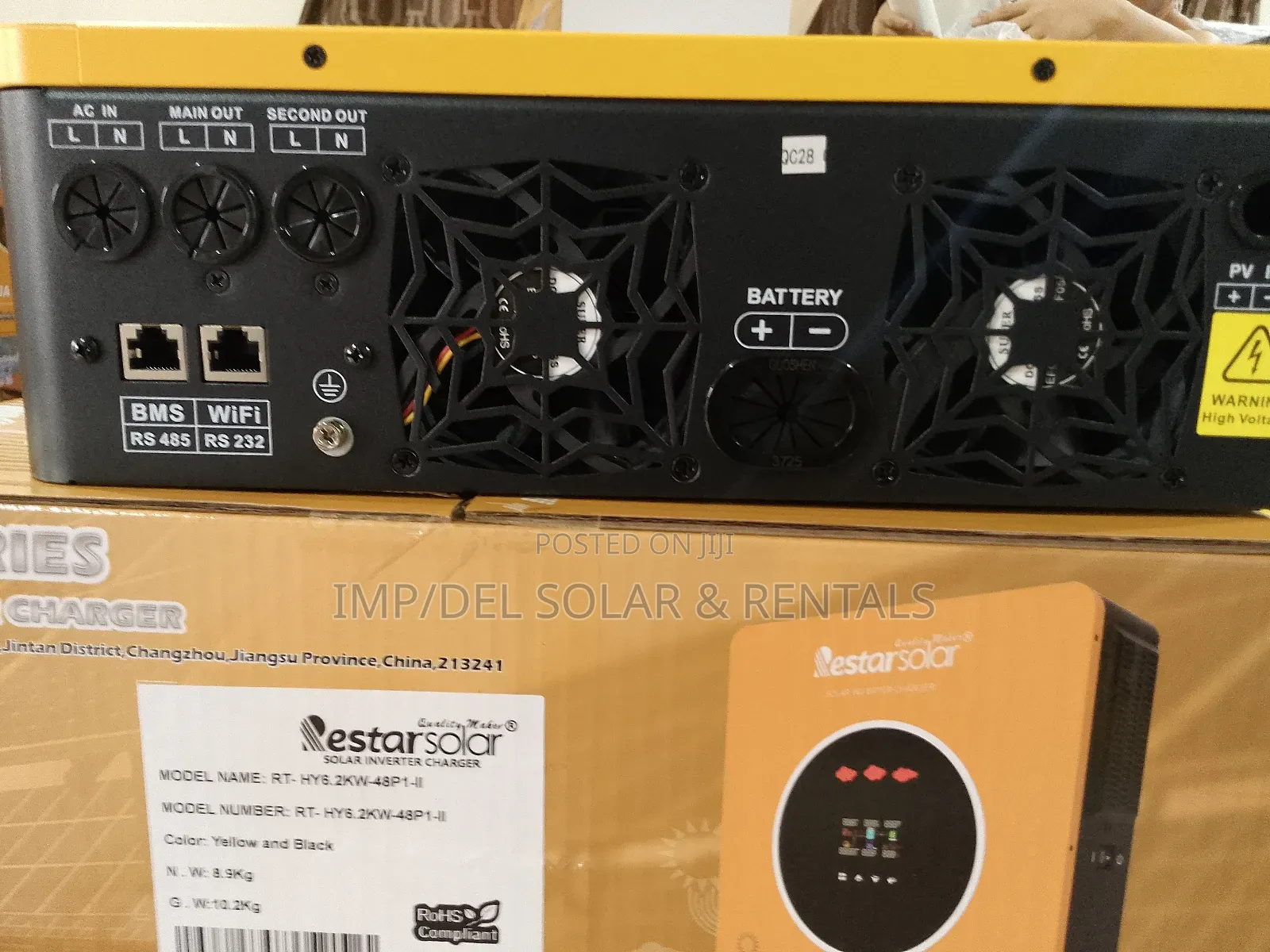 6.2kw 48v Solar Hybrid Inverter