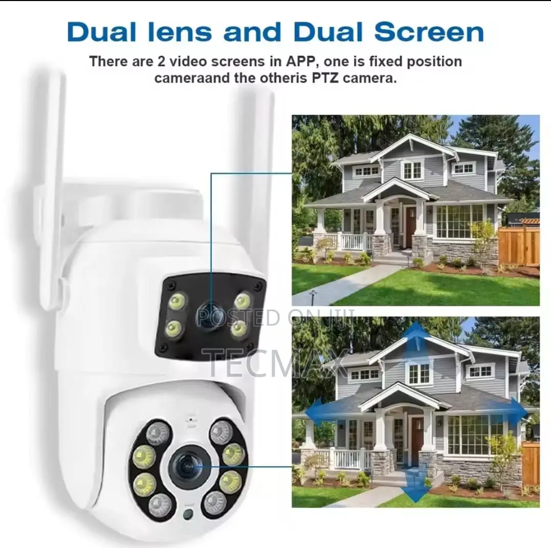 Double Lens Smart Security Camera
