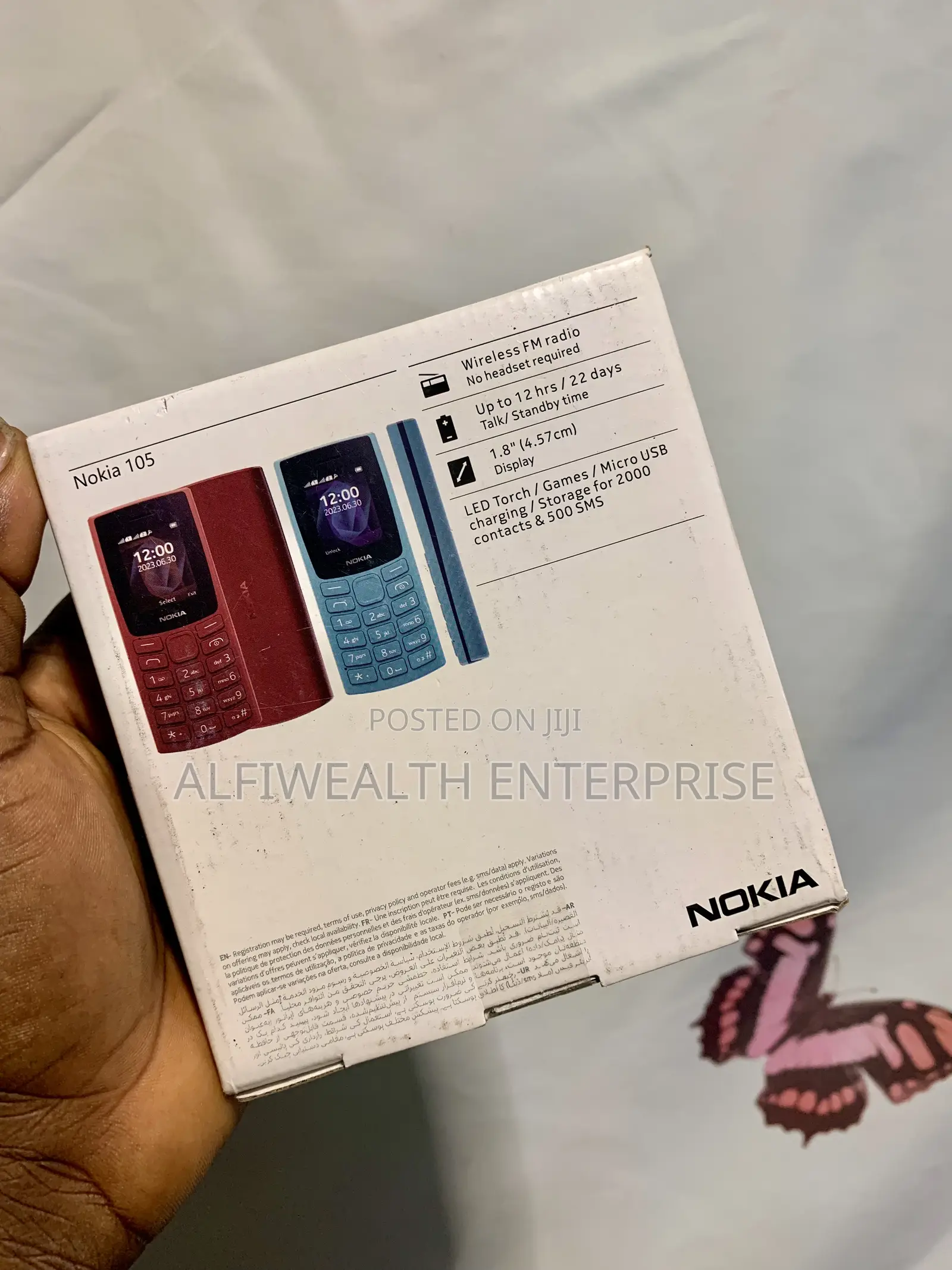 New Nokia 105 Black