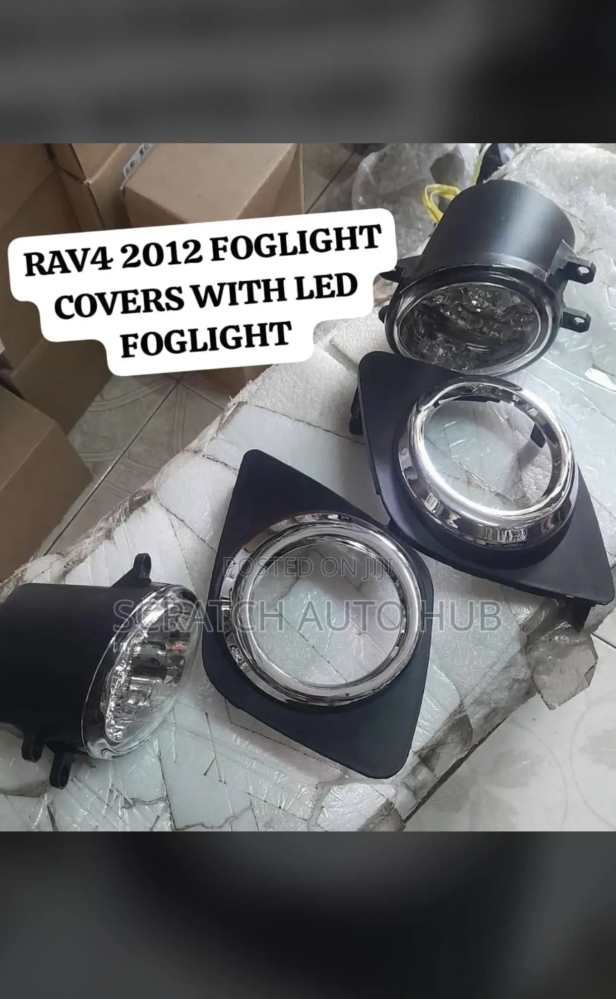 Rav4 2012 / Fog Light and Cover With Led Light Available