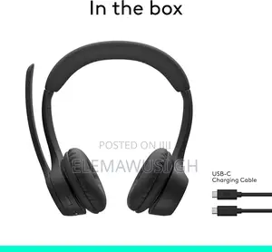 Logitech Zone 300 Wireless Bluetooth Headset With Noise-Cancelling Mic