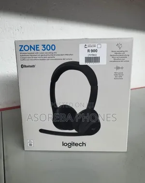 Logitech Zone 300 Wireless Bluetooth Headset With Noise-Cancelling Mic