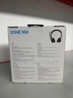 Logitech Zone 300 Wireless Bluetooth Headset With Noise-Cancelling Mic