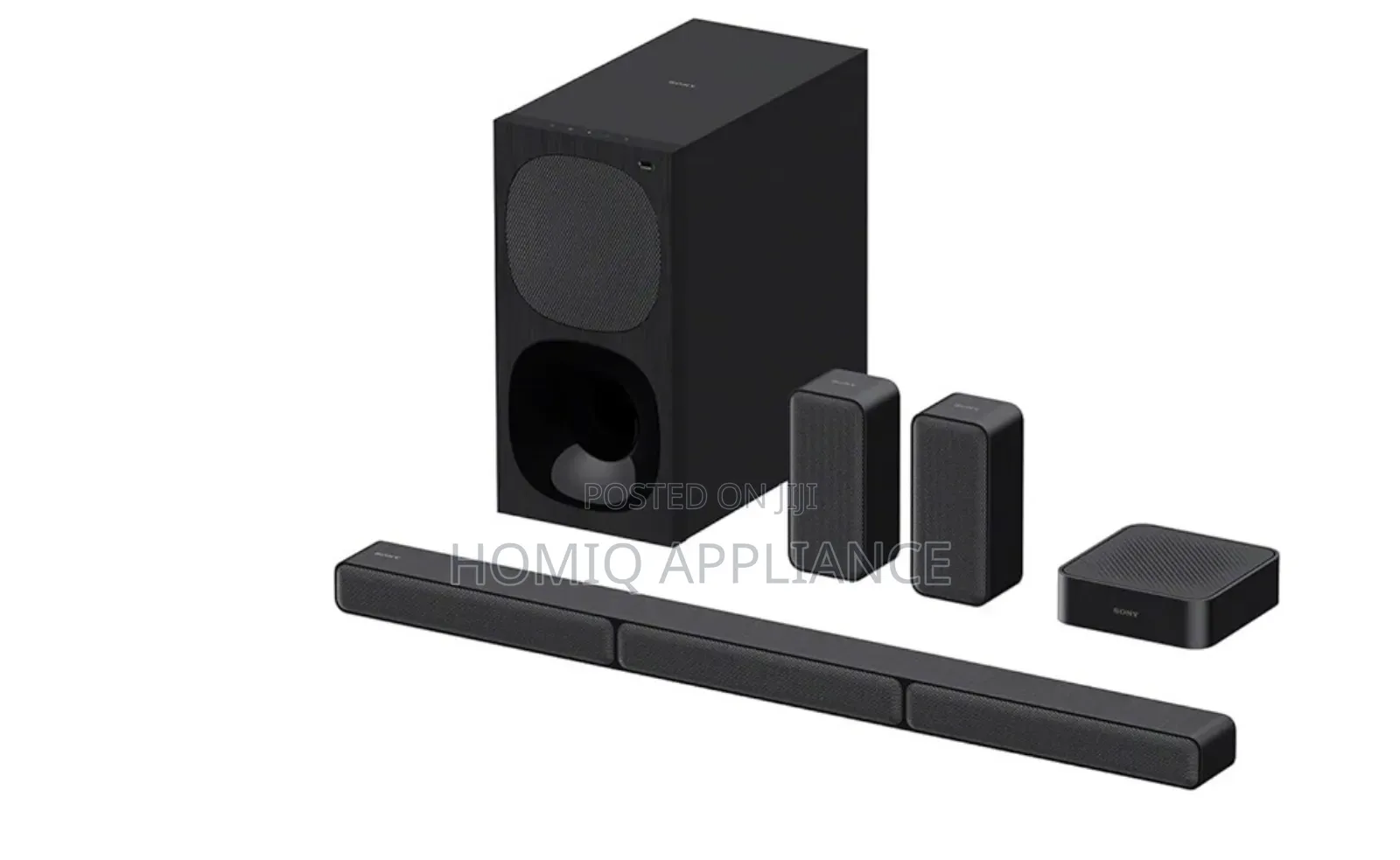 Sony 600wtts Sound Bar 5.1ch With Wireless Rear Speakers Ht-S40r
