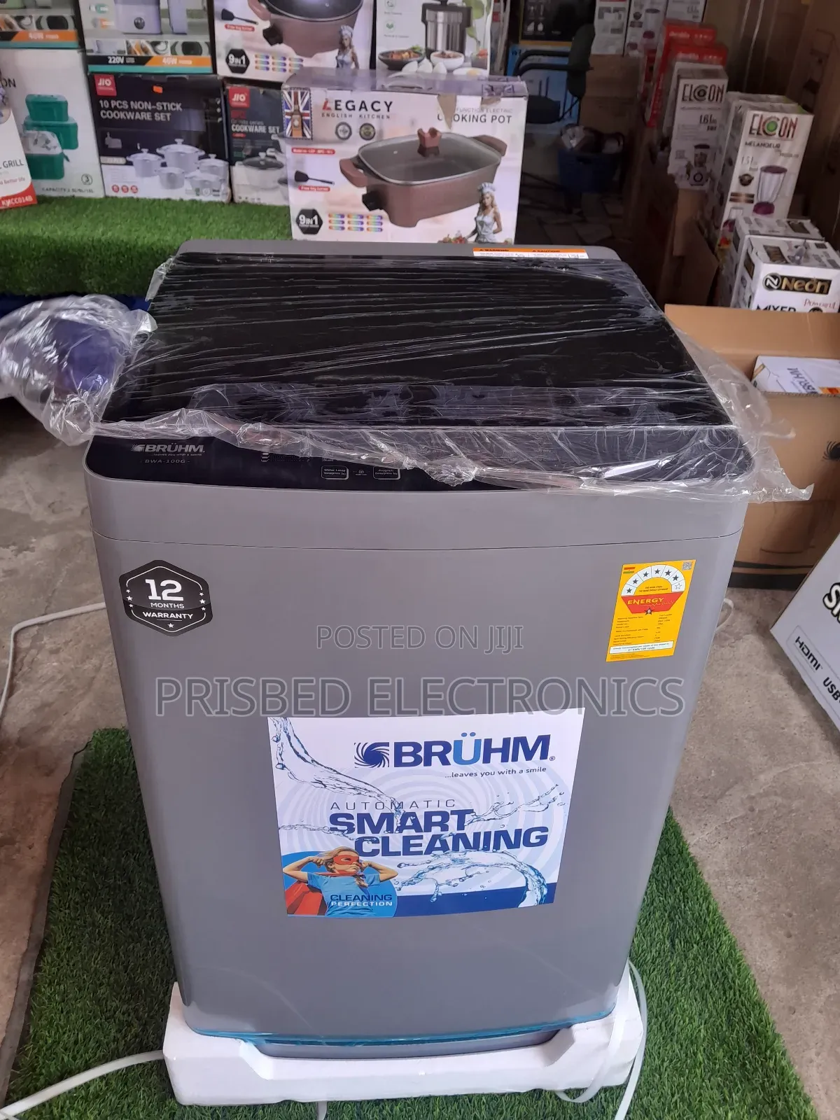 Bruhm Durable Washing Machine 10kg Top Load