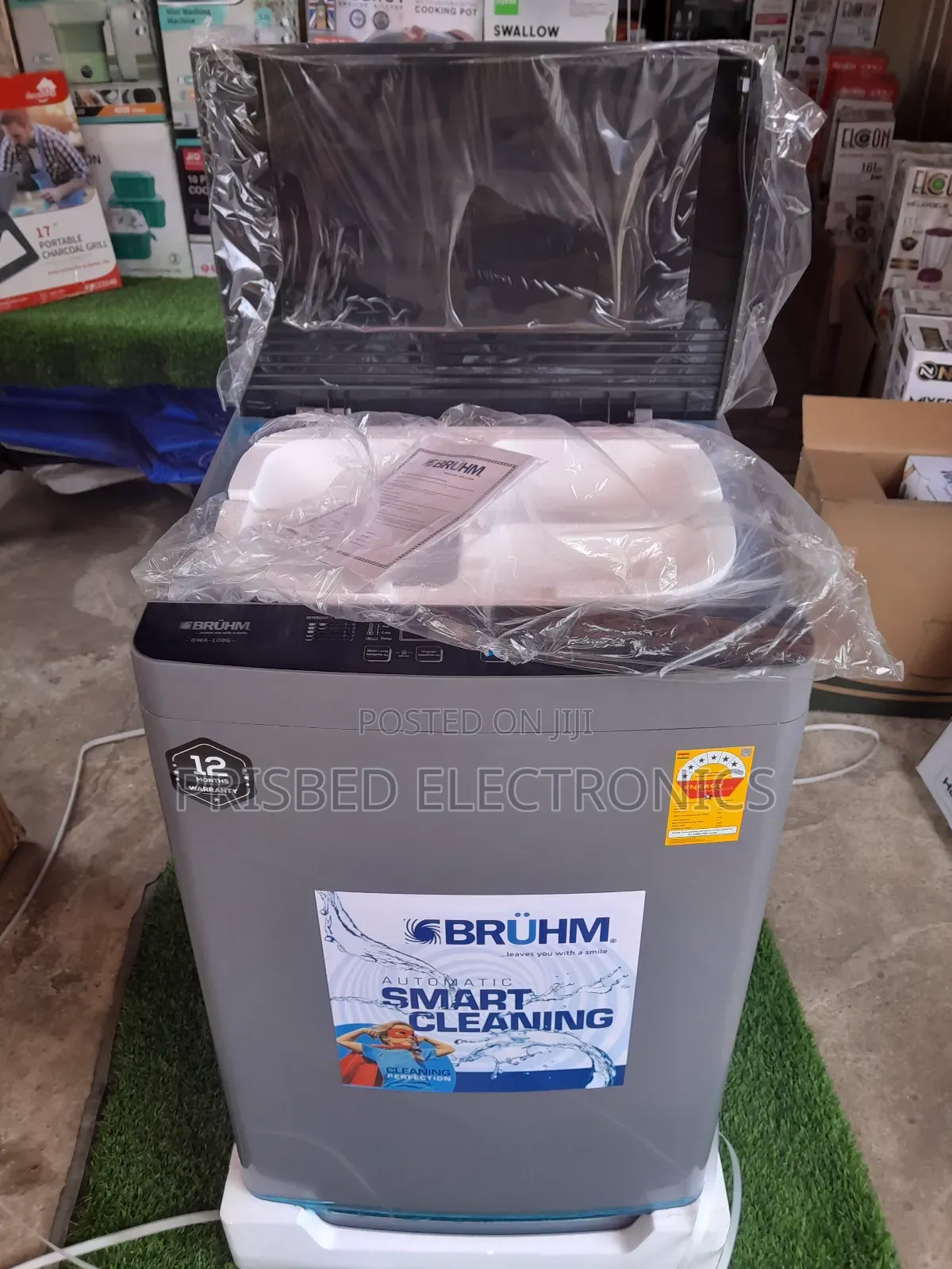 Bruhm Durable Washing Machine 10kg Top Load