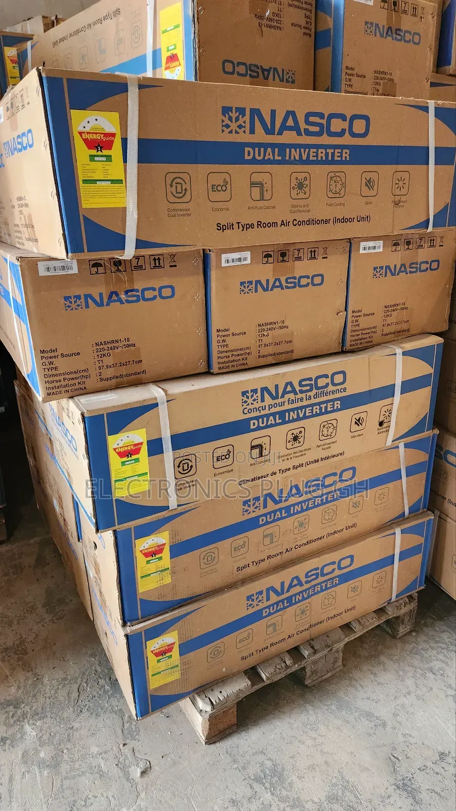 Nasco 1.5hp R410 Gas Air Conditioner