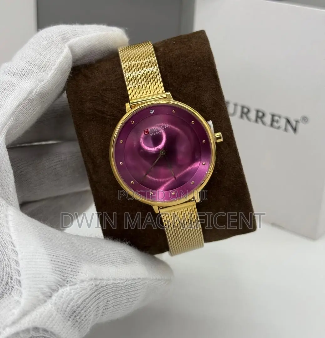 Curren Rose Gold Ladies Watches