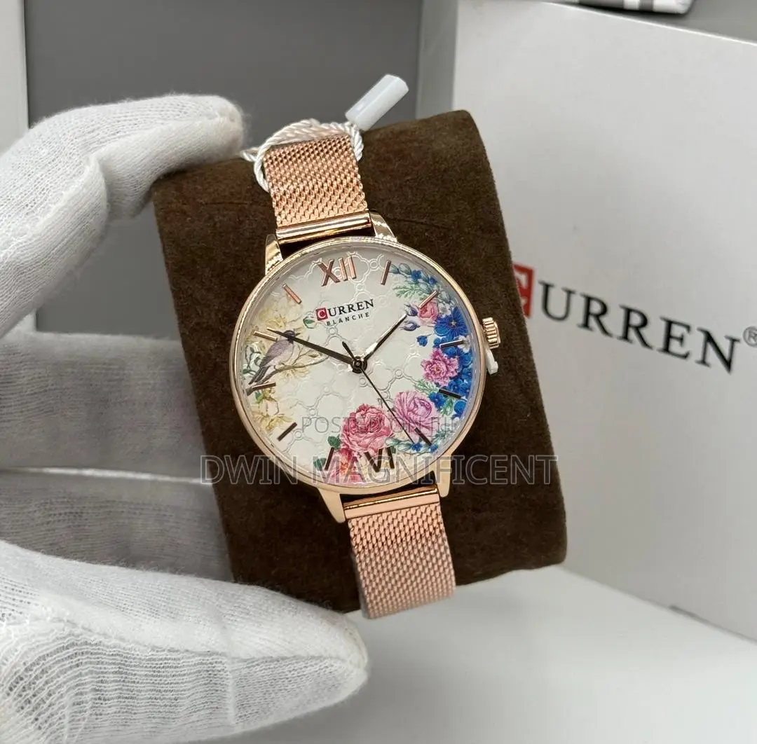 Curren Rose Gold Ladies Watches