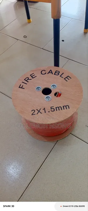 2x1.5mm Fire Cable