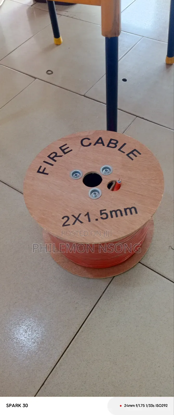2x1.5mm Fire Cable
