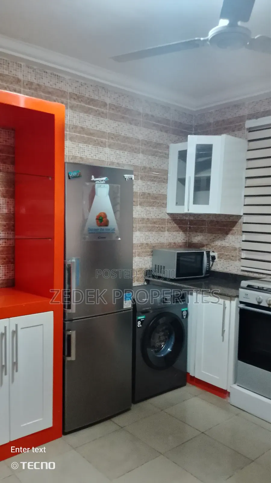 Furnished 3bdrm Duplex in Zedek Properties, Ashomang Estate for rent