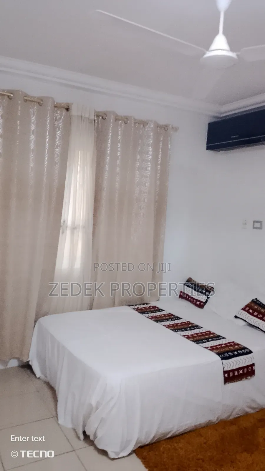 Furnished 3bdrm Duplex in Zedek Properties, Ashomang Estate for rent