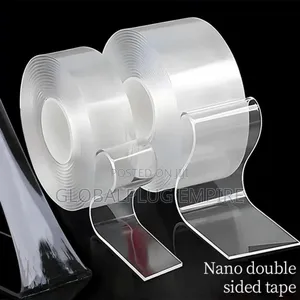 Nano Double-sided Magic Tape Strong, Reusable Transparent!