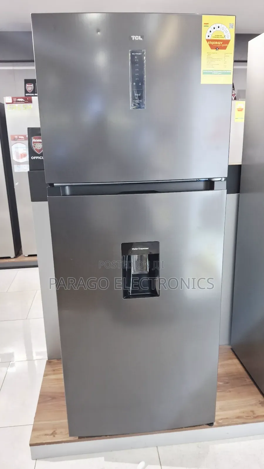 TCL 413ltrs Top Mount Refrigerator P540tmgwd