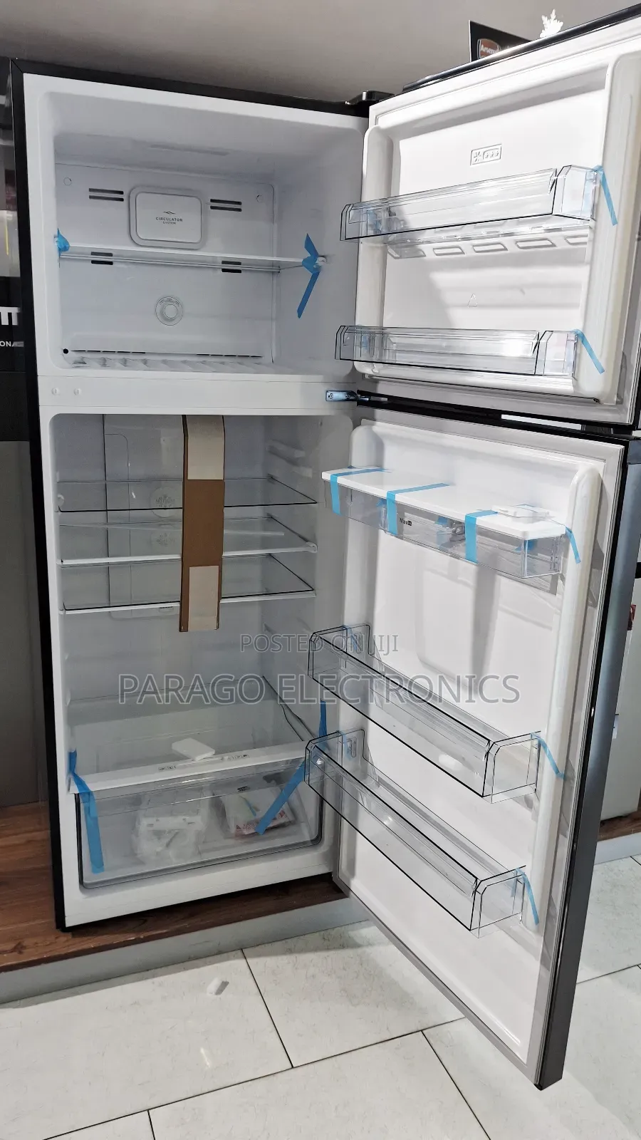 TCL 413ltrs Top Mount Refrigerator P540tmgwd