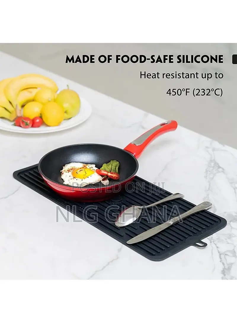 Bpa Free Silicone Trivet Mat Pot Holder Heat Resistant. Tvx7446