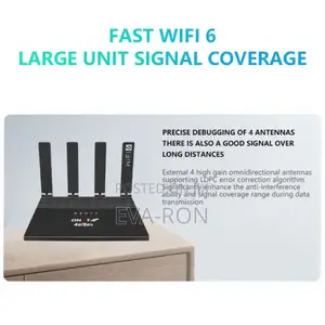DNXT 4g/5g Wifi 6 Router With Built-in 5000mah Battery, 300m Range
