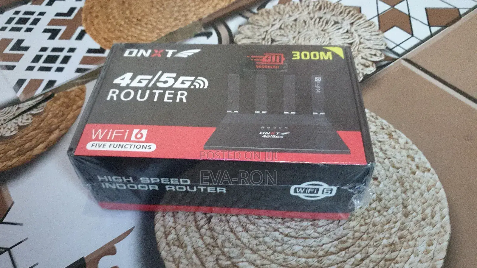 DNXT 4g/5g Wifi 6 Router With Built-in 5000mah Battery, 300m Range