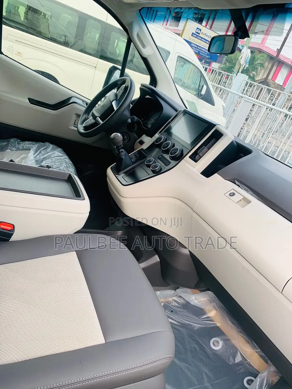 New Toyota HiAce 2025 White