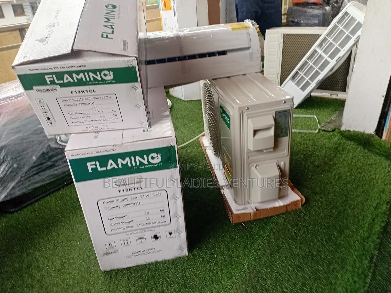 Enjoy Strong Airflow and Consistent Cooling All Day Long Flamino 1.5hp
