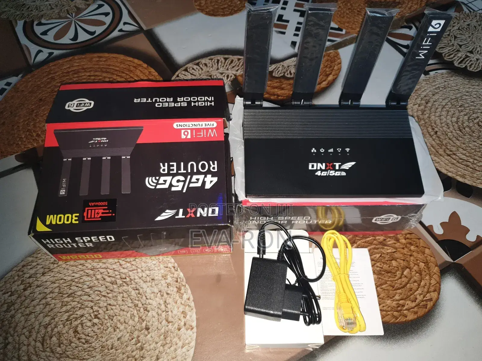 DNXT 4g/5g Wifi 6 Router With Built-in 5000mah Battery, 300m Range